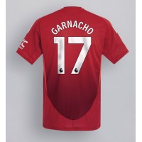 Muški Nogometni Dres Manchester United Alejandro Garnacho #17 Domaci 2024-25 Kratak Rukav